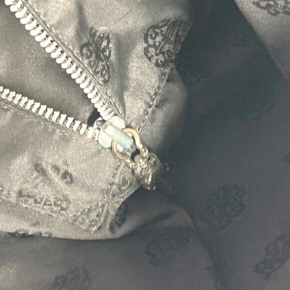 CHROME HEARTS FS tote Bag Tote Bag Shoulder Bag Leather Red - Picture 14 of 16